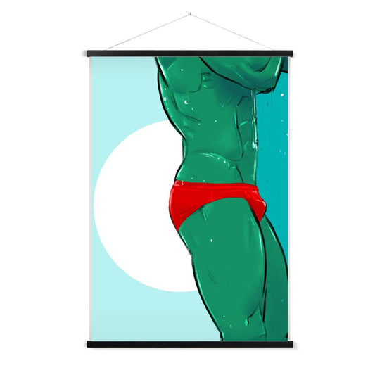 Candy Apple Fine Art Print with Hanger - Ego Rodriguez Shop