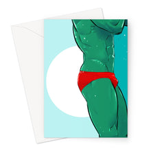 Load image into Gallery viewer, Candy Apple Greeting Card - Ego Rodriguez Shop
