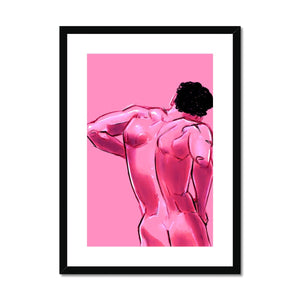 Candy Floss Framed & Mounted Print - Ego Rodriguez Shop