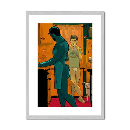 Carbonara Antique Framed & Mounted Print - Ego Rodriguez Shop