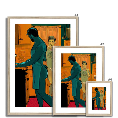 Carbonara Framed & Mounted Print - Ego Rodriguez Shop