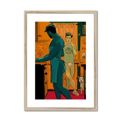 Carbonara Framed & Mounted Print - Ego Rodriguez Shop