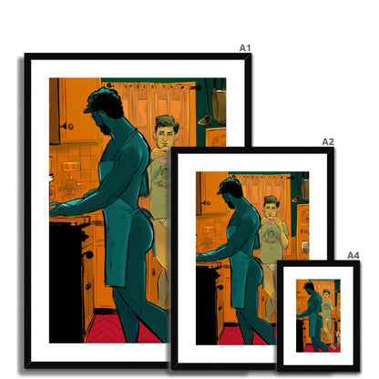 Carbonara Framed & Mounted Print - Ego Rodriguez Shop