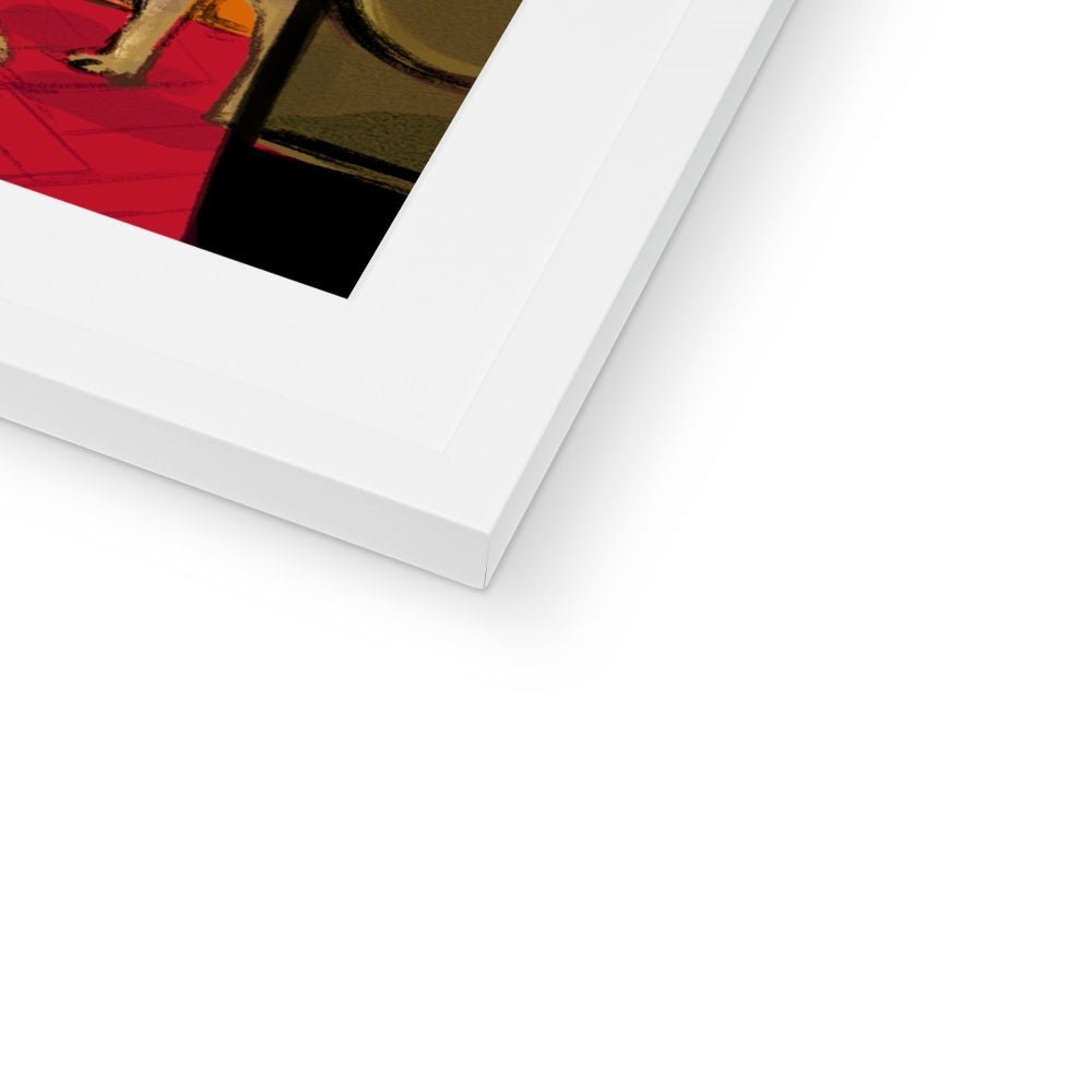 Carbonara Framed & Mounted Print - Ego Rodriguez Shop