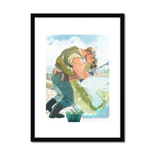 Load image into Gallery viewer, Catch of the Day Framed &amp; Mounted Print - Ego Rodriguez Shop
