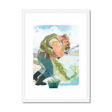 Load image into Gallery viewer, Catch of the Day Framed &amp; Mounted Print - Ego Rodriguez Shop
