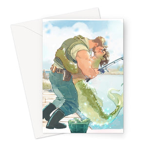 Catch of the Day Greeting Card - Ego Rodriguez Shop