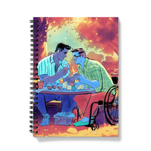 Load image into Gallery viewer, Cheese &amp; Cupcakes Notebook - Ego Rodriguez Shop
