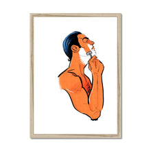 Load image into Gallery viewer, Clean Shave Framed &amp; Mounted Print - Ego Rodriguez Shop
