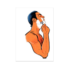 Load image into Gallery viewer, Clean Shave Wall Art Poster - Ego Rodriguez Shop
