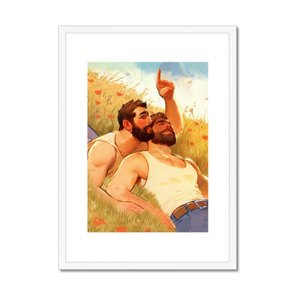 Cloudspotting Framed & Mounted Print - Ego Rodriguez Shop