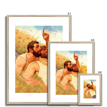 Cloudspotting Framed & Mounted Print - Ego Rodriguez Shop