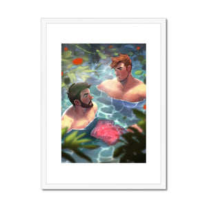 Cooling Down Framed & Mounted Print - Ego Rodriguez Shop