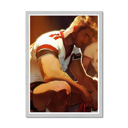 Defeated Antique Framed Print - Ego Rodriguez Shop