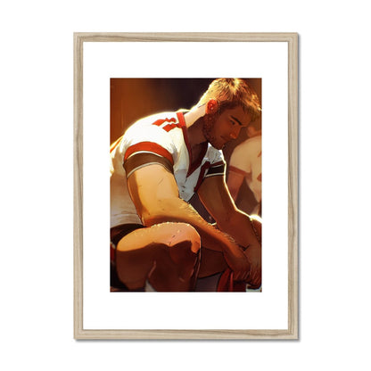 Defeated Framed & Mounted Print - Ego Rodriguez Shop