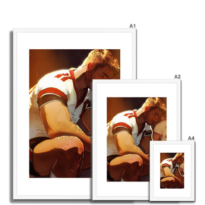 Defeated Framed & Mounted Print - Ego Rodriguez Shop