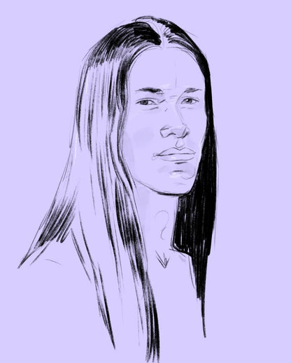 DIGITAL SKETCH PORTRAIT COMMISSION - Ego Rodriguez Shop