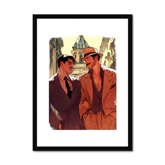 Dolce Vita Framed & Mounted Print - Ego Rodriguez Shop
