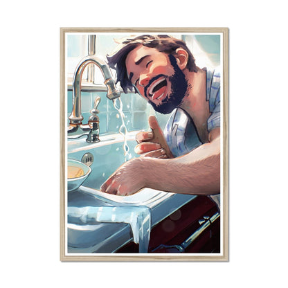 Drink Framed Print - Ego Rodriguez Shop