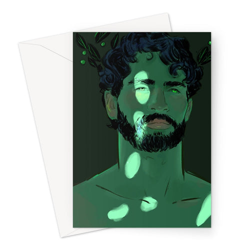 Erebus Greeting Card - Ego Rodriguez Shop