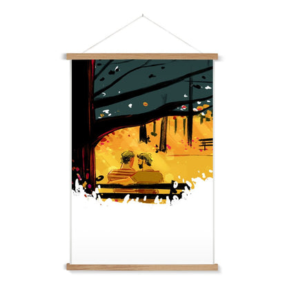 Falling Fine Art Print with Hanger - Ego Rodriguez Shop