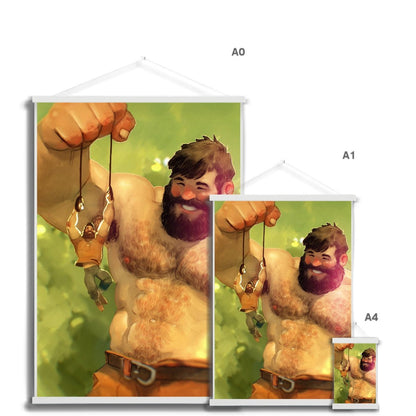 Gargantuan Fine Art Print with Hanger - Ego Rodriguez Shop