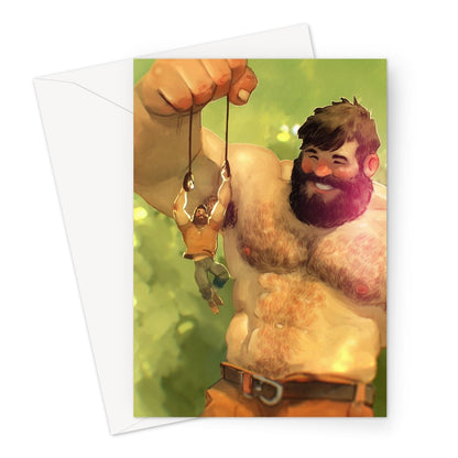 Gargantuan Greeting Card - Ego Rodriguez Shop