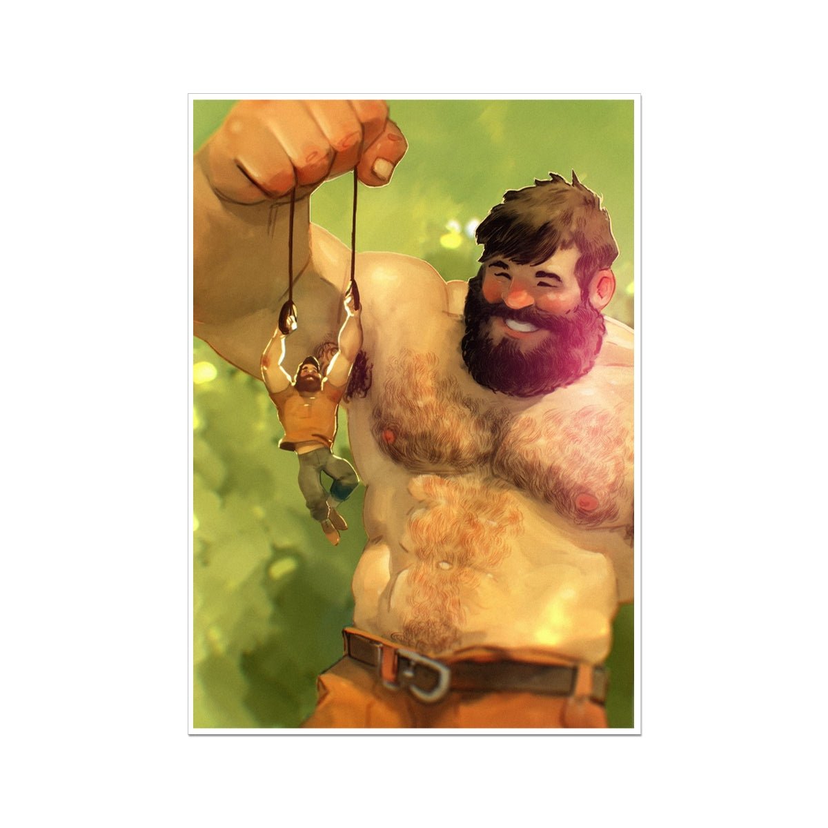 Gargantuan Hahnemühle German Etching Print - Ego Rodriguez Shop