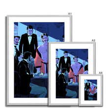 Load image into Gallery viewer, Gentlemen Club Antique Framed &amp; Mounted Print - Ego Rodriguez Shop
