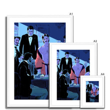 Load image into Gallery viewer, Gentlemen Club Framed &amp; Mounted Print - Ego Rodriguez Shop
