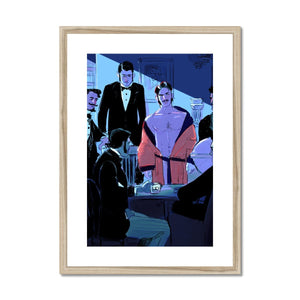 Gentlemen Club Framed & Mounted Print - Ego Rodriguez Shop