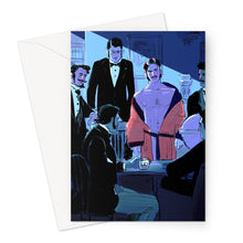 Load image into Gallery viewer, Gentlemen Club Greeting Card - Ego Rodriguez Shop
