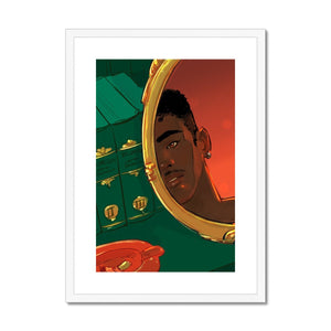 Glance Framed & Mounted Print - Ego Rodriguez Shop