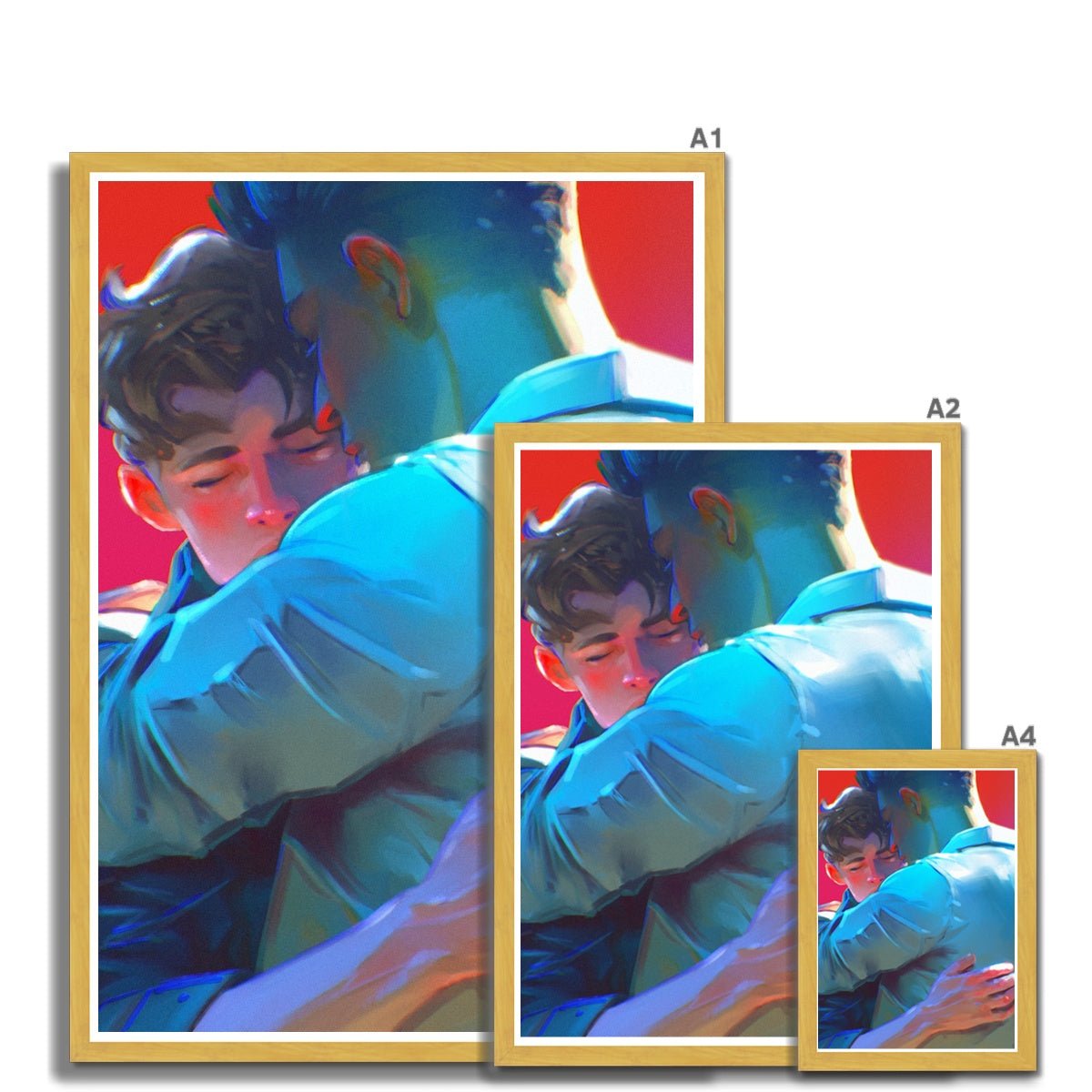 Goodbye Antique Framed Print - Ego Rodriguez Shop