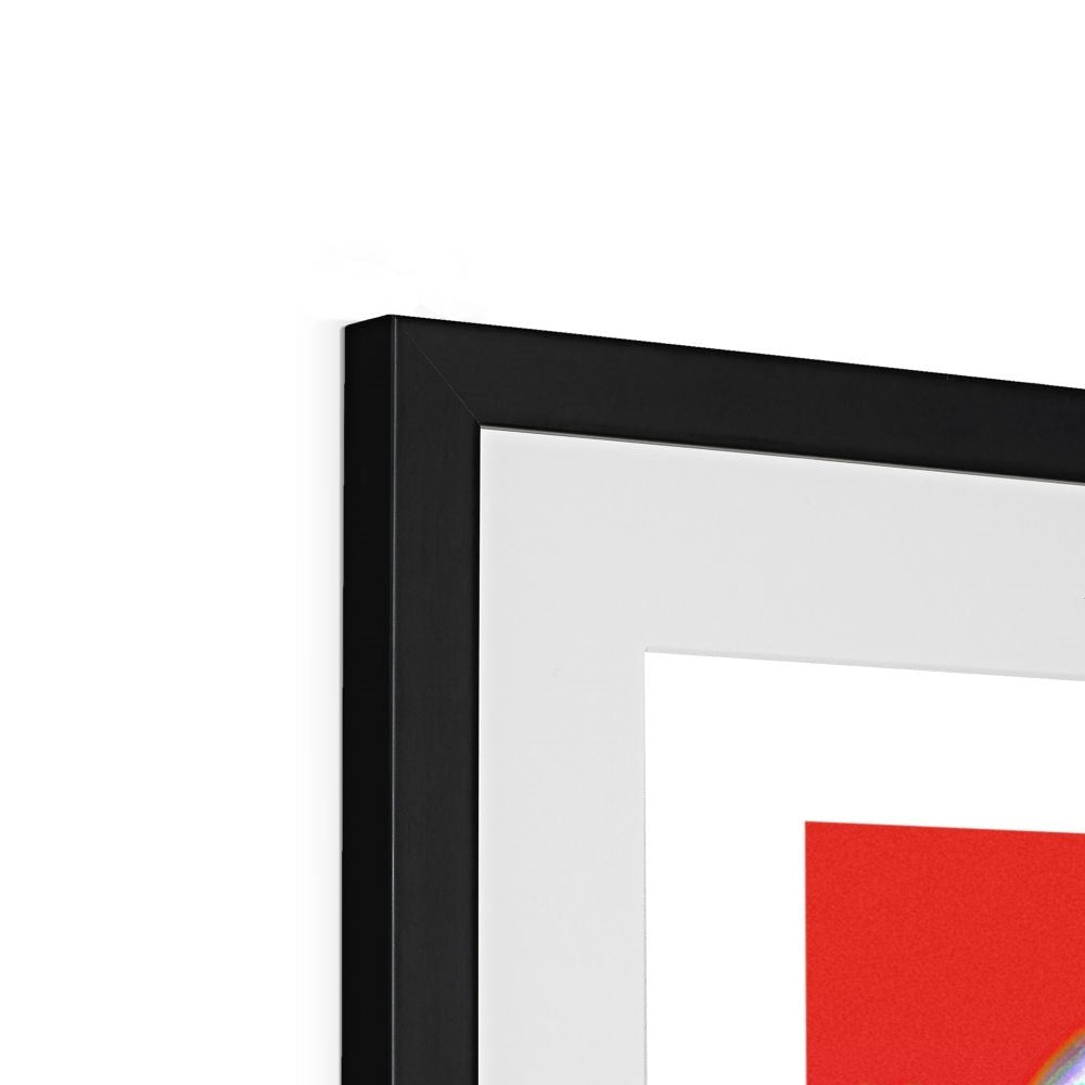 Goodbye Framed & Mounted Print - Ego Rodriguez Shop