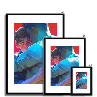 Goodbye Framed & Mounted Print - Ego Rodriguez Shop