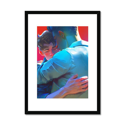 Goodbye Framed & Mounted Print - Ego Rodriguez Shop