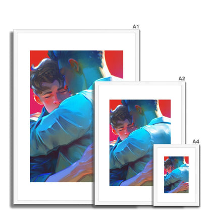 Goodbye Framed & Mounted Print - Ego Rodriguez Shop