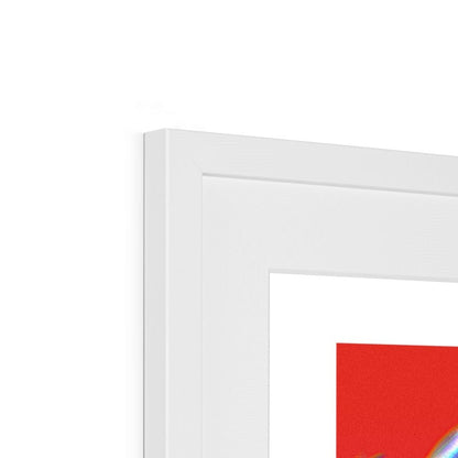 Goodbye Framed & Mounted Print - Ego Rodriguez Shop