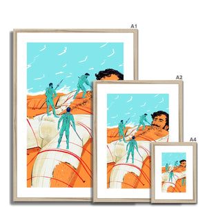 Gulliver Framed & Mounted Print - Ego Rodriguez Shop