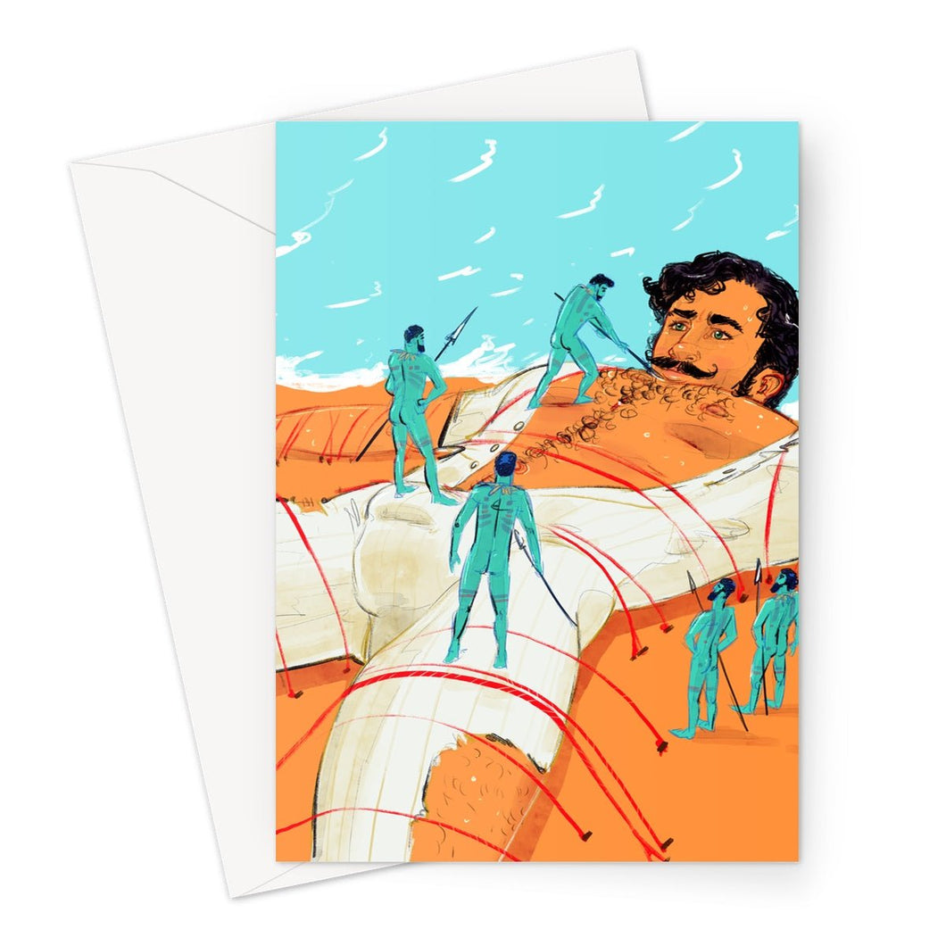 Gulliver Greeting Card - Ego Rodriguez Shop