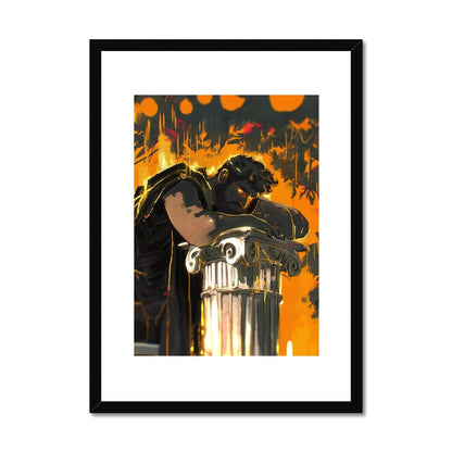 Hade's Sorrow Framed & Mounted Print - Ego Rodriguez Shop