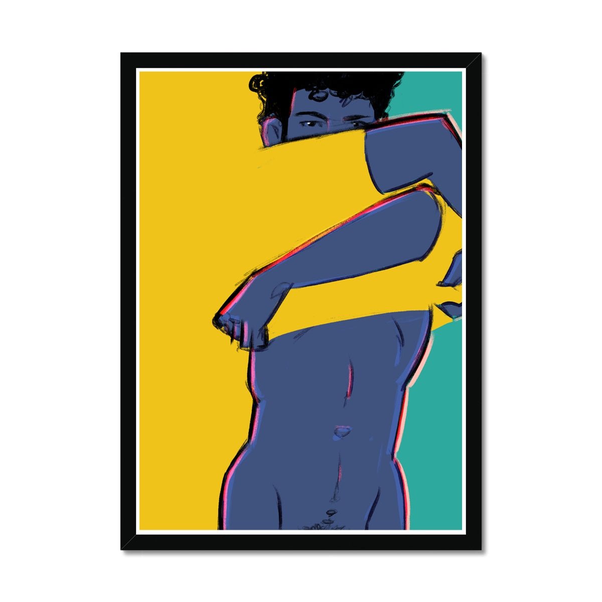 Heatwave Framed Print - Ego Rodriguez Shop