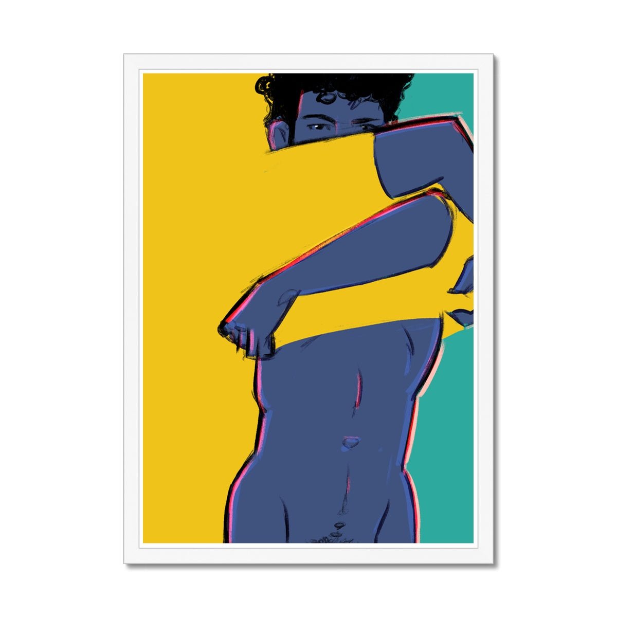 Heatwave Framed Print - Ego Rodriguez Shop