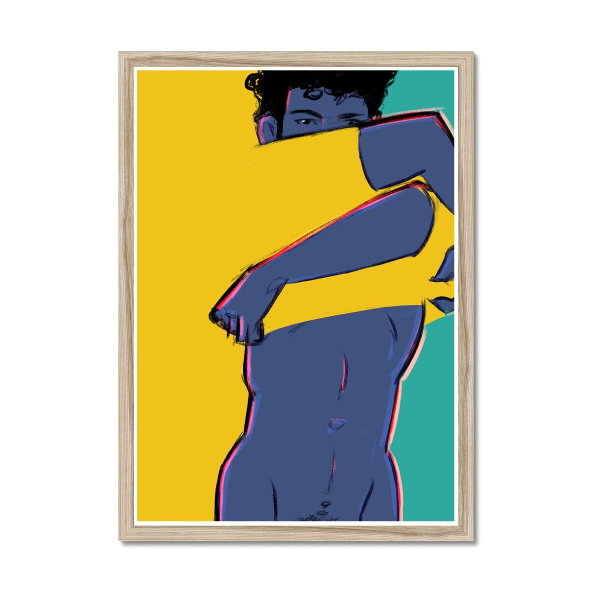 Heatwave Framed Print - Ego Rodriguez Shop