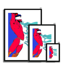 Load image into Gallery viewer, Hecatoncheires Framed &amp; Mounted Print - Ego Rodriguez Shop
