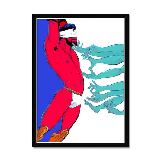 Hecatoncheires Framed Print - Ego Rodriguez Shop