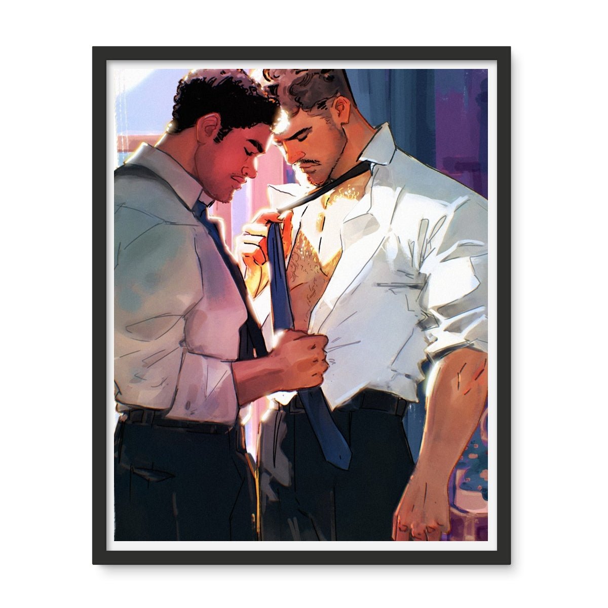 Helping Hand Framed Photo Tile - Ego Rodriguez Shop