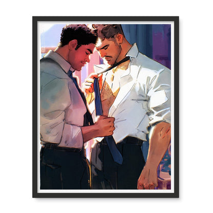 Helping Hand Framed Photo Tile - Ego Rodriguez Shop