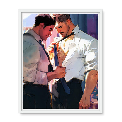 Helping Hand Framed Photo Tile - Ego Rodriguez Shop